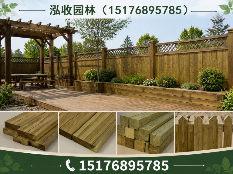 万宁京津冀防腐木工程展示图
